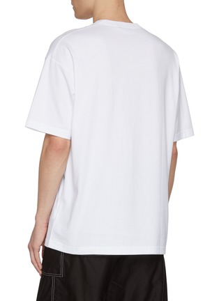 背面 - 点击放大 - COMME DES GARÇONS HOMME - Ralph Steadman Face Printed Cotton T-Shirt