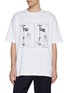 首图 - 点击放大 - COMME DES GARÇONS HOMME - Ralph Steadman Lamp Post Printed Cotton T-Shirt