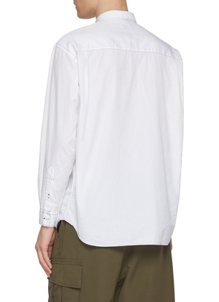 背面 - 点击放大 - COMME DES GARÇONS HOMME - Contrast Stitch Cotton Pocket Shirt