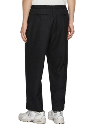 背面 - 点击放大 - COMME DES GARÇONS HOMME - Houndstooth Elasticated Straight Leg Wool Pants