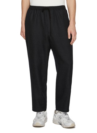 首图 - 点击放大 - COMME DES GARÇONS HOMME - Houndstooth Elasticated Straight Leg Wool Pants