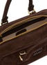 细节 - 点击放大 - MIU MIU - 中号 ARCADIE 绒面皮革手提包