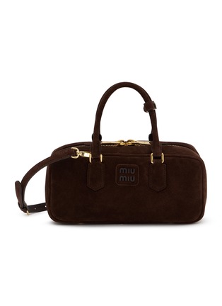 首图 - 点击放大 首图 - 点击放大 - MIU MIU - Large Arcadie Suede Bag