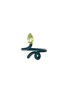 首图 - 点击放大 - BEA BONGIASCA - Baby Vine 9K Gold Silver Peridot Enamel Ring — EU 54