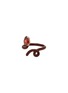 细节 - 点击放大 - BEA BONGIASCA - Baby Vine Tendril 9K Gold Silver Garnet Enamel Ring  — EU 54