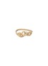 首图 - 点击放大 - BEA BONGIASCA - Loop 9K Gold Diamond Ring — EU 54