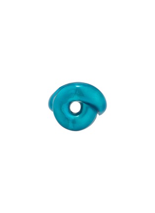 首图 - 点击放大 - BEA BONGIASCA - Tarallo Sterling Silver Enamel Ring — EU 40