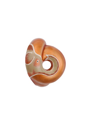 首图 - 点击放大 - BEA BONGIASCA - Tarallo Sterling Silver Enamel Ring — EU 48
