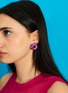 细节 - 点击放大 - BEA BONGIASCA - Tarallo Sterling Silver Enamel Earrings