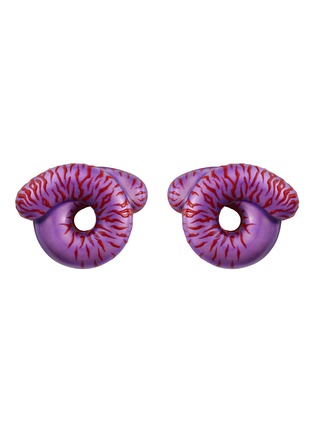 首图 - 点击放大 - BEA BONGIASCA - Tarallo Sterling Silver Enamel Earrings
