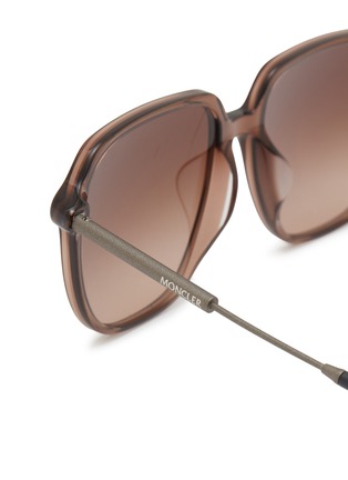 细节 - 点击放大 - MONCLER - Cylin Acetate Metal Pilot Sunglasses