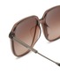 细节 - 点击放大 - MONCLER - Cylin Acetate Metal Pilot Sunglasses
