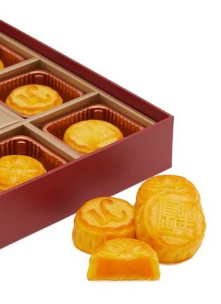 细节 –点击放大 - THE PENINSULA BOUTIQUE - The Peninsula Mini Egg Custard Mooncake — 8 Pieces