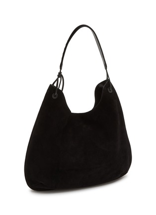 细节 - 点击放大 - NOTHING WRITTEN - Medium Suede Shoulder Hobo Bag
