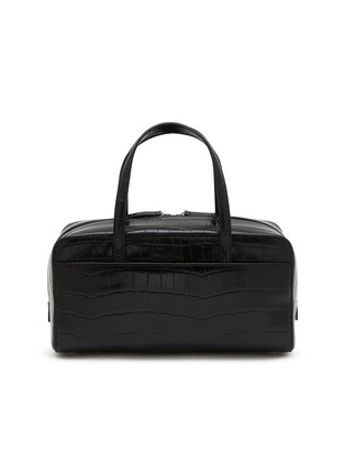 首图 - 点击放大 - NOTHING WRITTEN - Pocket Croc Embossed Leather Tote Bag