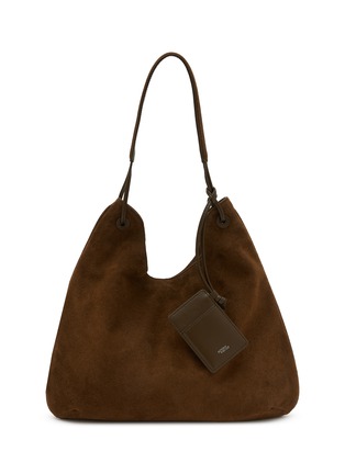 首图 - 点击放大 - NOTHING WRITTEN - Medium Suede Leather Hobo Bag