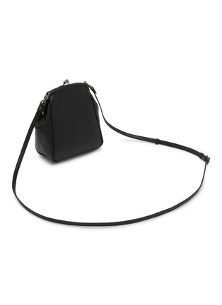细节 - 点击放大 - DISCORD YOHJI YAMAMOTO BAGS - Medium Clasp Leather Pouch