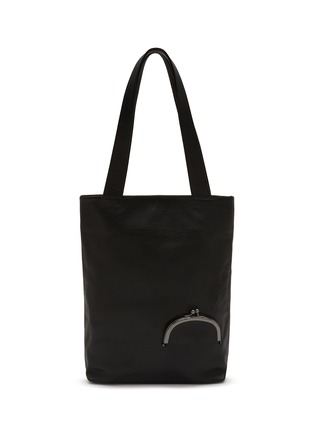 首图 - 点击放大 - DISCORD YOHJI YAMAMOTO BAGS - Small Clasp Leather Tote Bag
