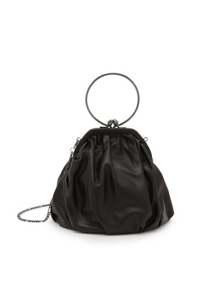 首图 - 点击放大 - DISCORD YOHJI YAMAMOTO BAGS - Clasp Draped Leather Pouch