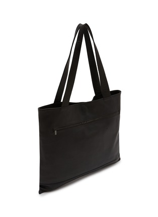 细节 - 点击放大 - DISCORD YOHJI YAMAMOTO BAGS - Large Clasp Leather Tote Bag
