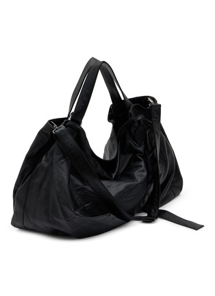 细节 - 点击放大 - DISCORD YOHJI YAMAMOTO BAGS - Ribbon Leather Tote Bag