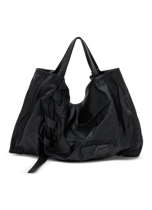 首图 - 点击放大 - DISCORD YOHJI YAMAMOTO BAGS - Ribbon Leather Tote Bag