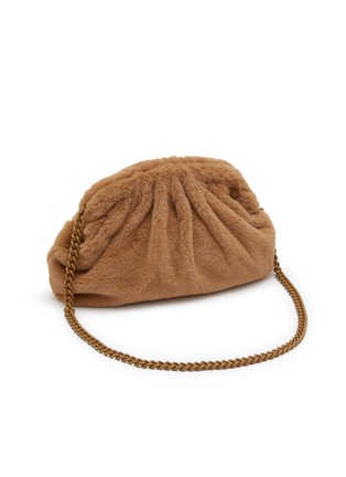 细节 - 点击放大 - MARIA LA ROSA BAGS - Nita Game Faux Fur Clutch