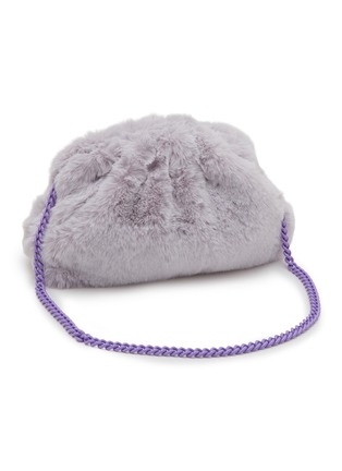 细节 - 点击放大 - MARIA LA ROSA - Nita Game Faux Fur Clutch