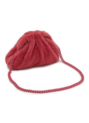 细节 - 点击放大 - MARIA LA ROSA - Mini Nita Game Faux Fur Clutch