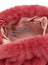 细节 - 点击放大 - MARIA LA ROSA - Mini Nita Game Faux Fur Clutch