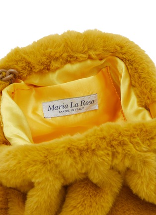 细节 - 点击放大 - MARIA LA ROSA BAGS - Mini Nita Game Faux Fur Clutch