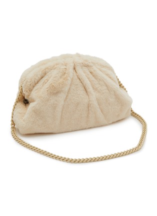 细节 - 点击放大 - MARIA LA ROSA BAGS - Nita Game Faux Fur Clutch