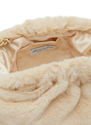细节 - 点击放大 - MARIA LA ROSA BAGS - Nita Game Faux Fur Clutch