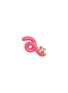首图 - 点击放大 - BEA BONGIASCA - Mini Loop 9K Gold Diamond Enamel Single Earring