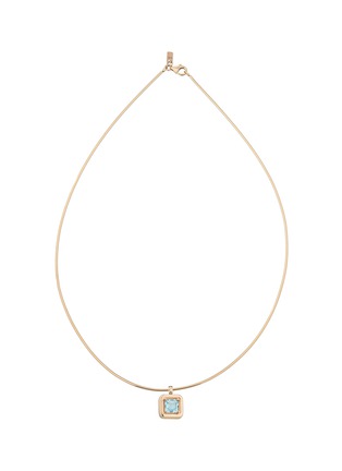 首图 - 点击放大 - BEA BONGIASCA - 9K Gold Topaz Pendant Necklace