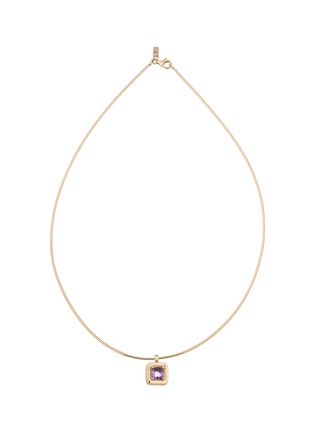 首图 - 点击放大 - BEA BONGIASCA - 9K Gold Amethyst Pendant Necklace