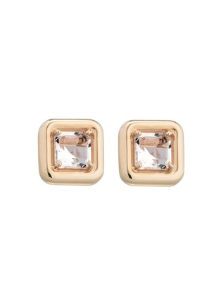 首图 - 点击放大 - BEA BONGIASCA - 9K Gold Crystal Stud Earrings
