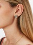 细节 - 点击放大 - BEA BONGIASCA - 9K Gold Topaz Stud Earrings