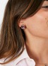 细节 - 点击放大 - BEA BONGIASCA - 9K Gold Amethyst Stud Earrings