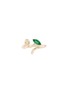 首图 - 点击放大 - BEA BONGIASCA - B Multicolour 9K Gold Enamel Emerald Ring — EU 54
