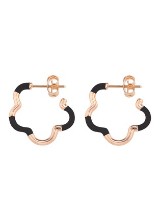 首图 - 点击放大 - BEA BONGIASCA - B Mini 9K Gold Enamel Earrings
