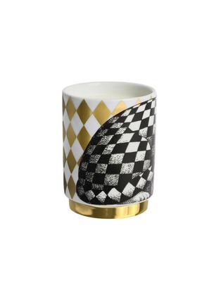细节 –点击放大 - FORNASETTI - High Fidelity Quadrettato Fragrance Immaginazione Scented Candle 235g