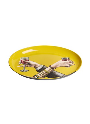细节 –点击放大 - FORNASETTI - Brindidi Iron Oval Tray