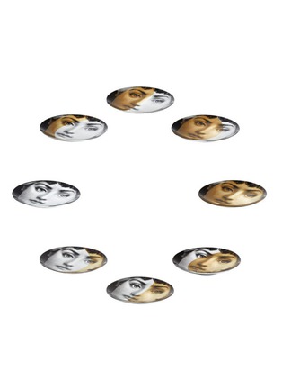 细节 –点击放大 - FORNASETTI - Tema E Variazioni Plate — Set Of 8