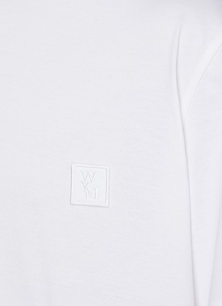  - WOOYOUNGMI - 纯棉 LOGO 花卉印花 T 恤
