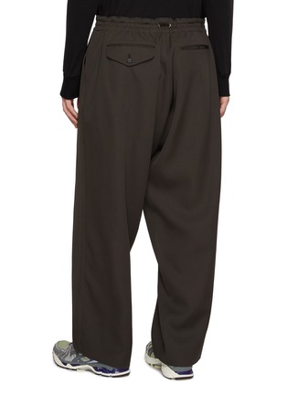 背面 - 点击放大 - KOLOR - Elasticated Drawstring Wool Pants