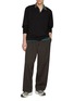 模特儿示范图 - 点击放大 - KOLOR - Contrast Collar Sweater