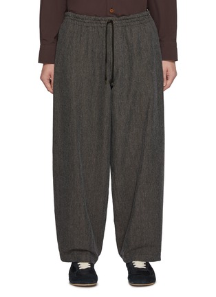 首图 - 点击放大 - KOLOR - Straight Leg Drawstring Wool Blend Pants