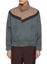 首图 - 点击放大 - KOLOR - High Neck Quilted Panel Wool Jacket