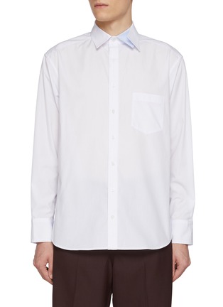 首图 - 点击放大 - KOLOR - Layered Breakaway Collar Shirt